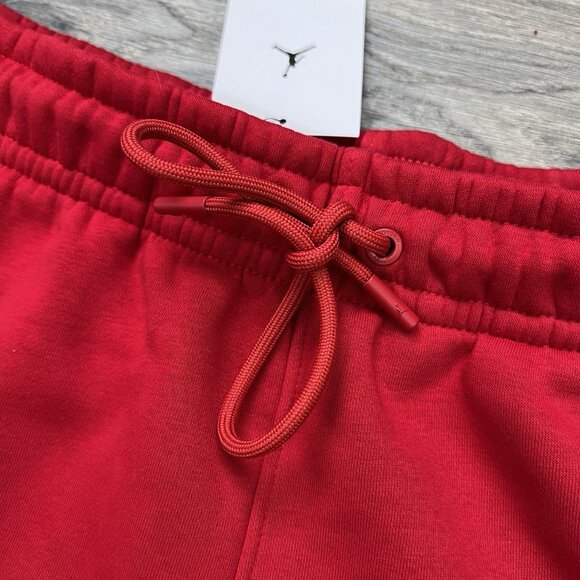 Jordan Fleece Shorts Size Small Mens Red Brooklyn Standard Fit $52 - Picture 5 of 11